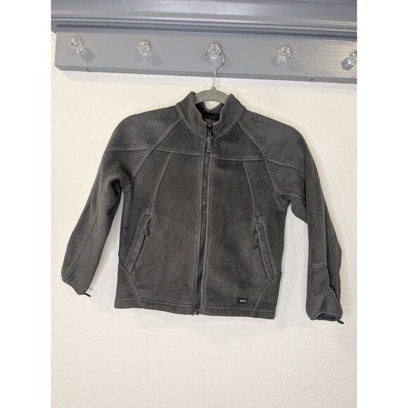 REI Boys 3-In-1 Jacket With Removable Zip Out Fleece Liner Size XS 6/7 Yellow - Picture 12 of 13